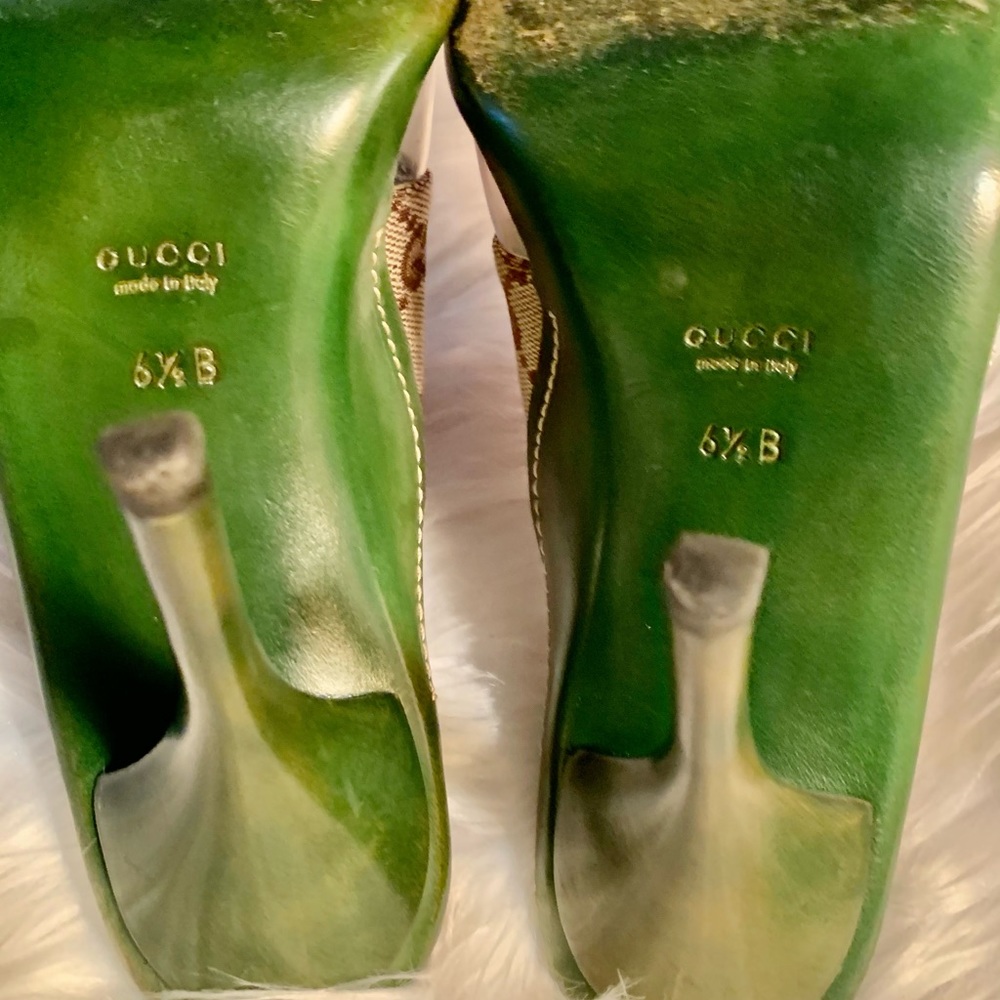 Vintage Gucci Sandals. Made in Italy. High heels. - Picture 4 of 6